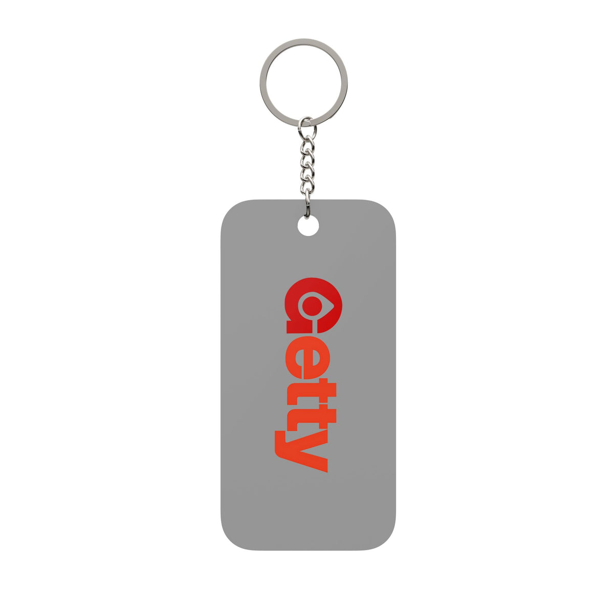 Getty Oil Double-Sided Keychain Charm