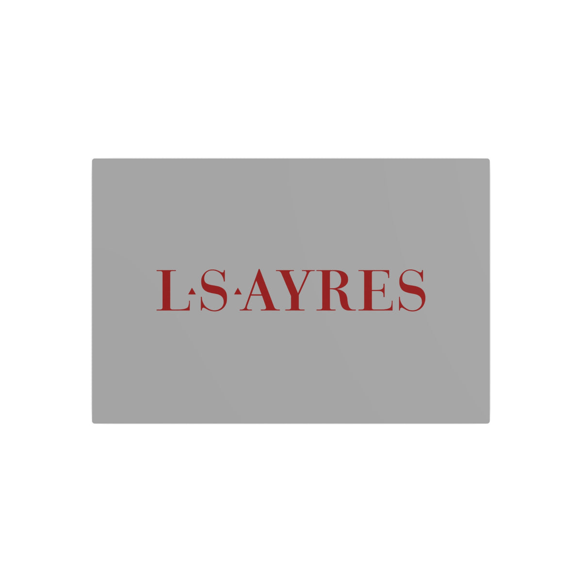 L. S. Ayres & Company Metal Sign