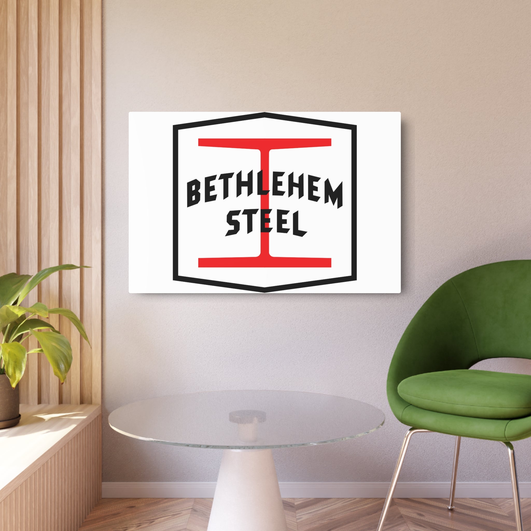 Bethlehem Steel Metal Sign