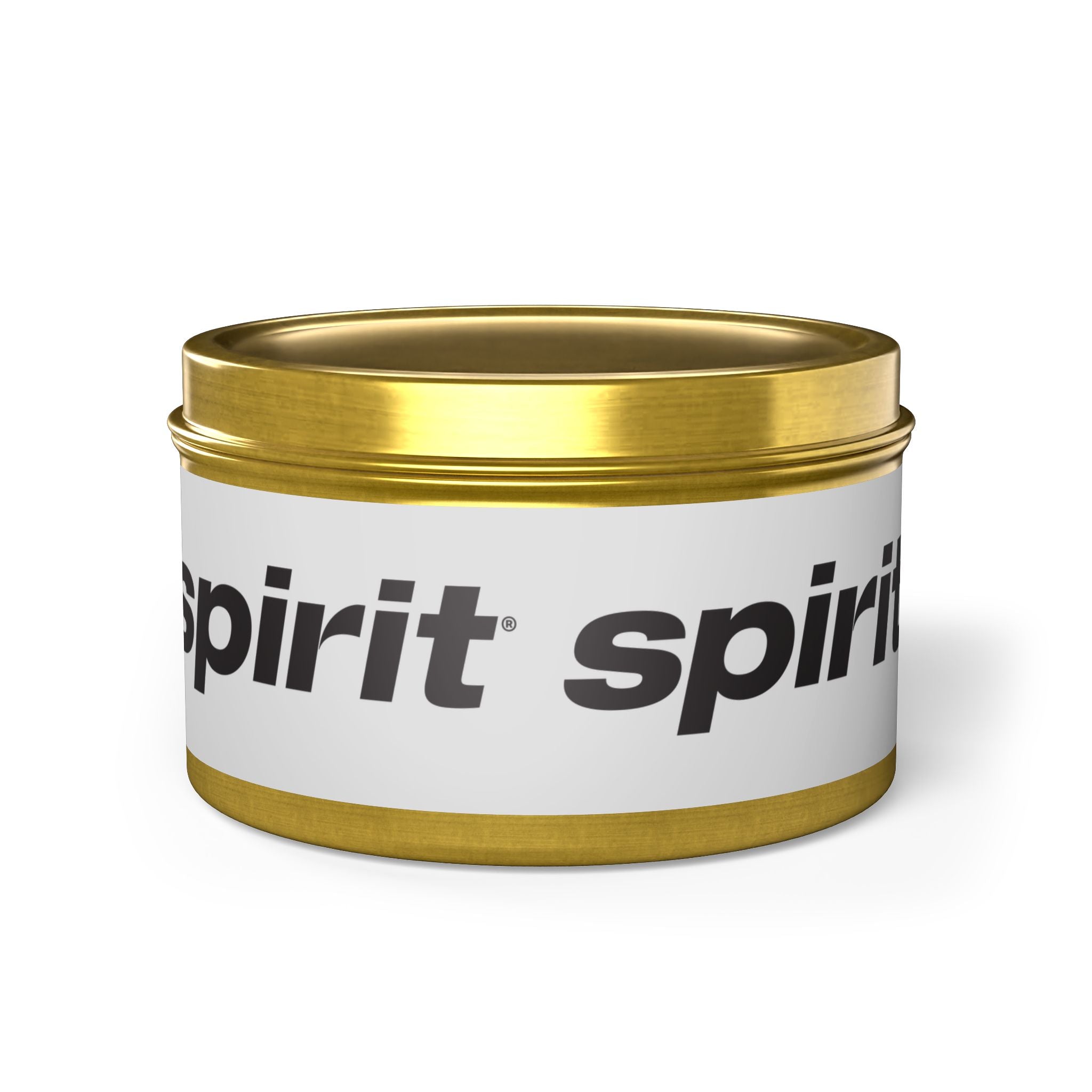 Spirit Airlines Tin Candle