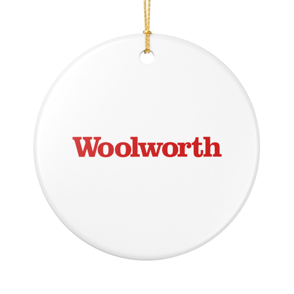 F. W. Woolworth Company Ceramic Ornament