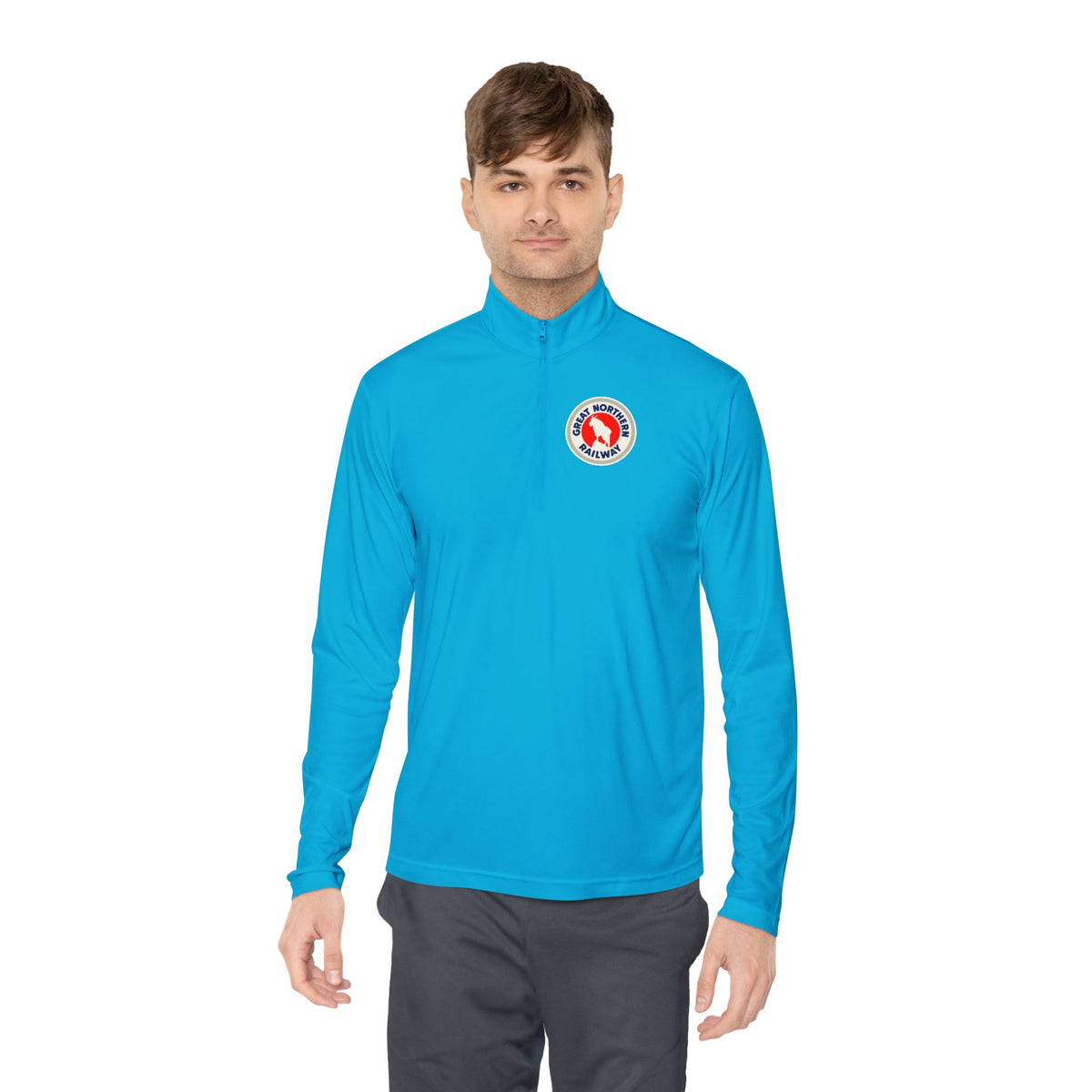 Great Northern Railway Unisex Quarter Zip Pullover