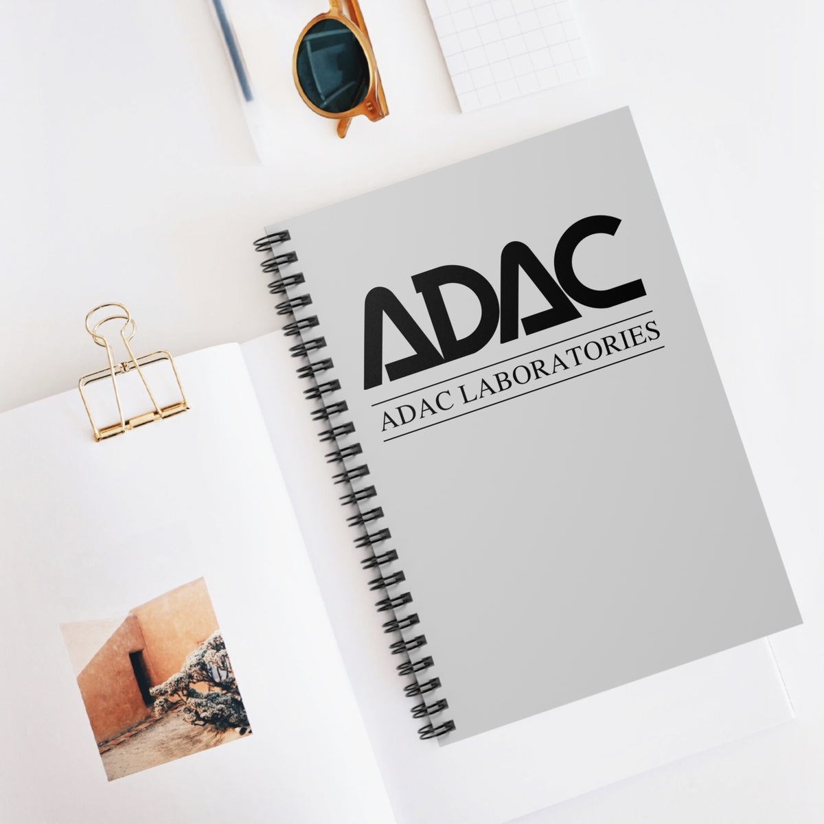 ADAC Laboratories Spiral Notebook