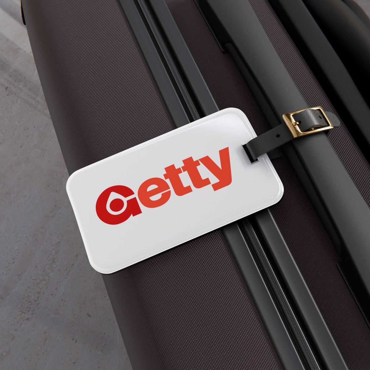 Getty Oil Luggage Tag