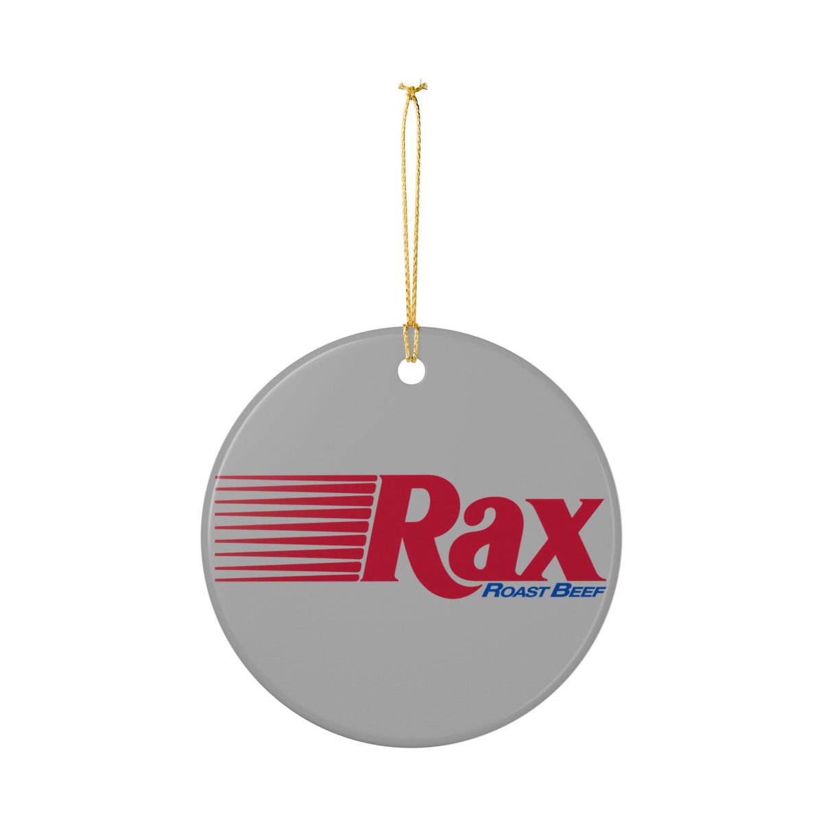 Rax Roast Beef Ceramic Ornament