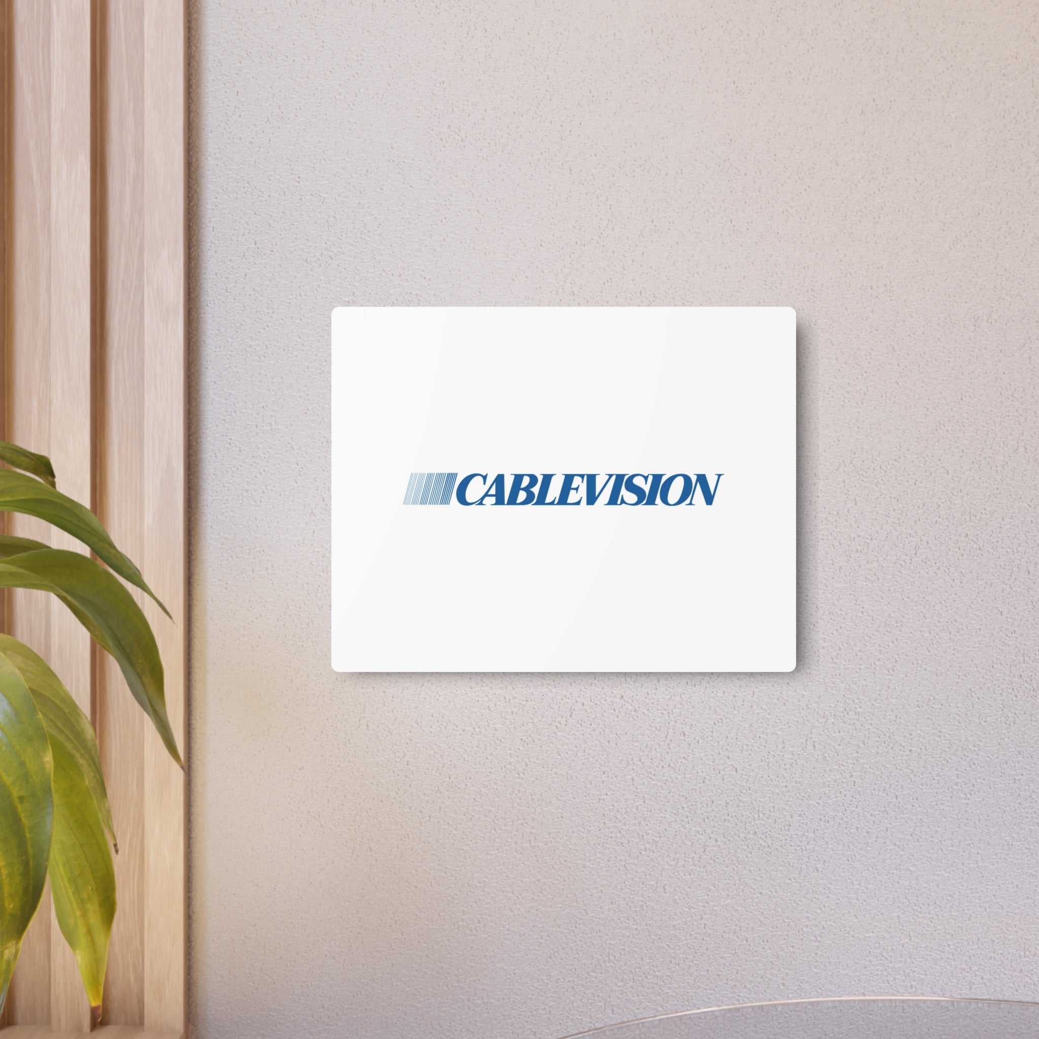 Cablevision Metal Sign