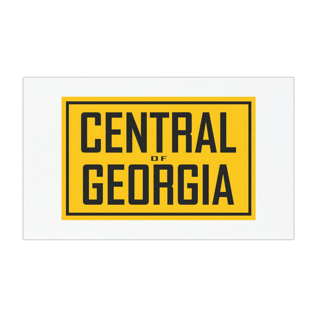 Central of Georgia Railway Car Magnet