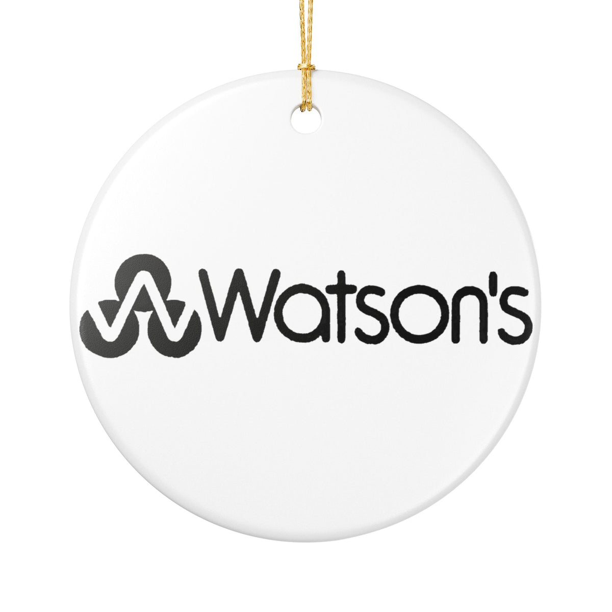 Watson's Ceramic Ornament
