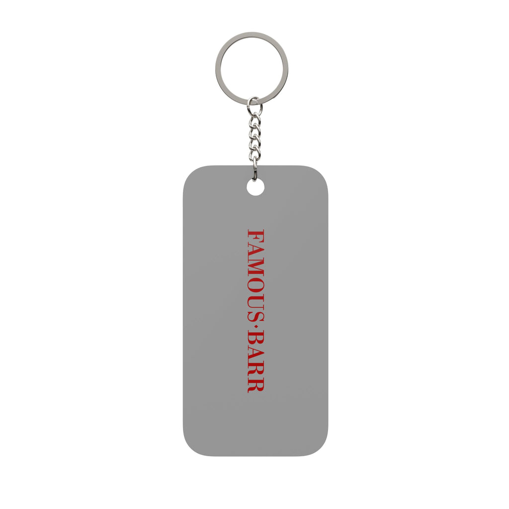 Famous-Barr Double-Sided Keychain Charm