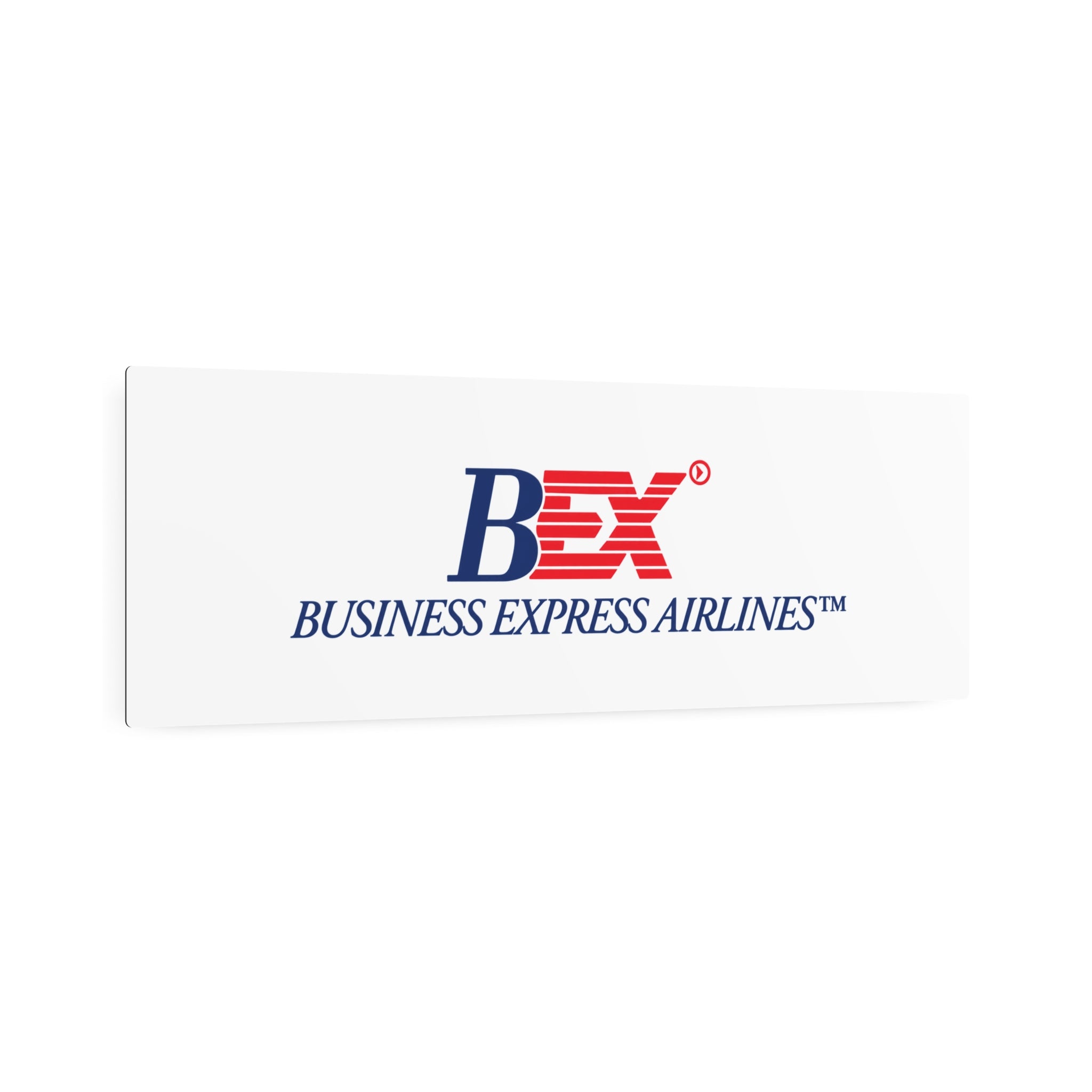 Business Express Airlines Metal Sign