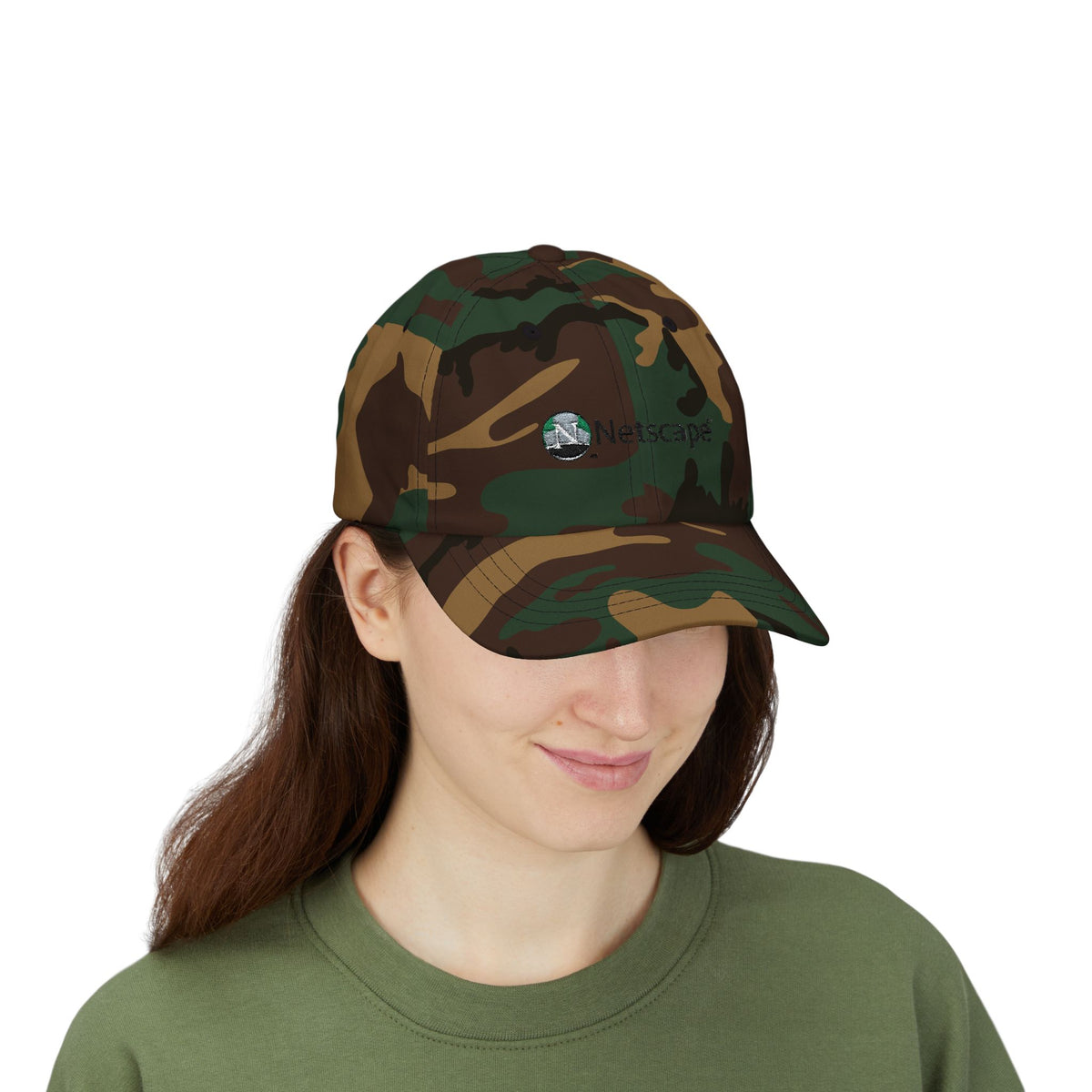 Netscape Embroidered Dad Cap Hat