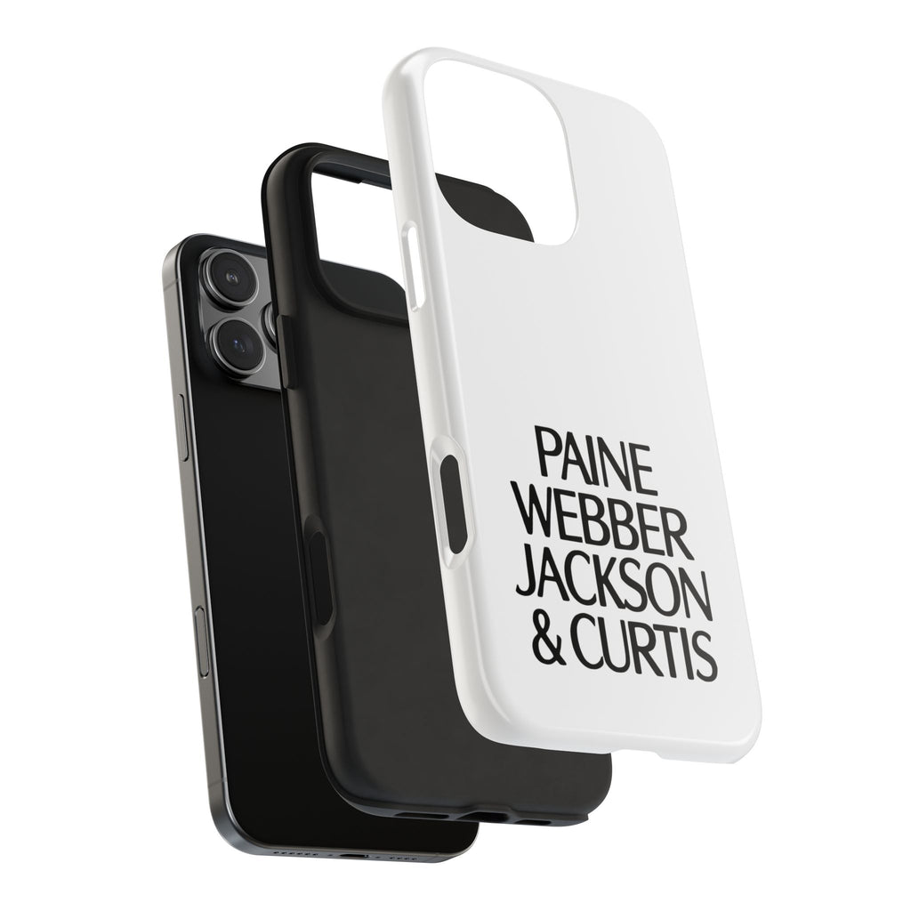 Paine Webber Jackson & Curtis Tough Phone Case