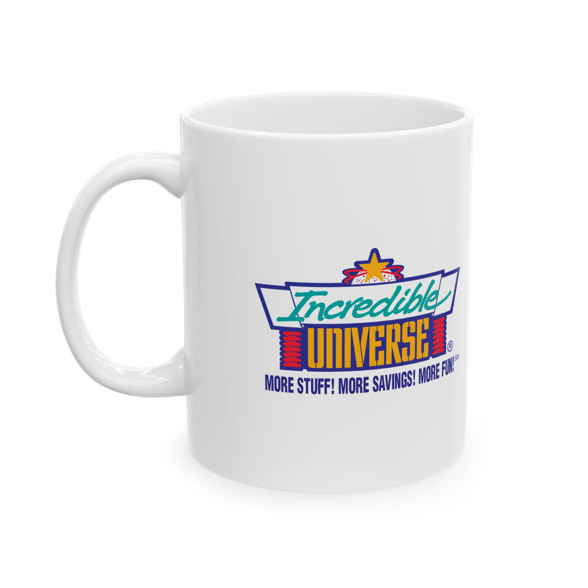 Incredible Universe Ceramic Coffee Mug