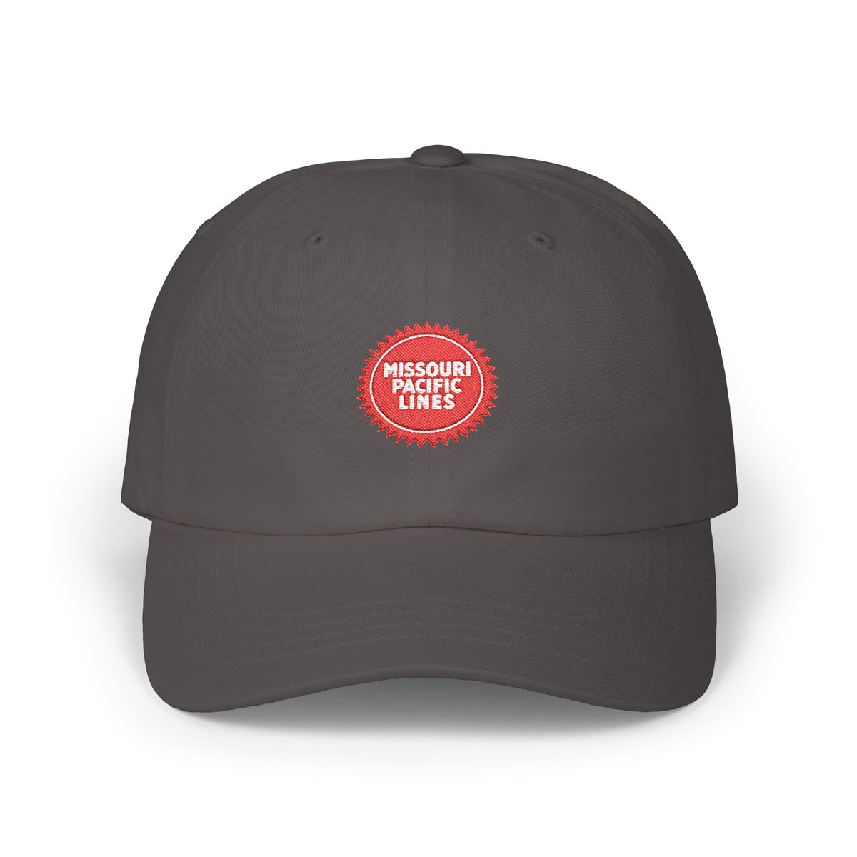 Missouri Pacific Railroad Embroidered Dad Cap Hat