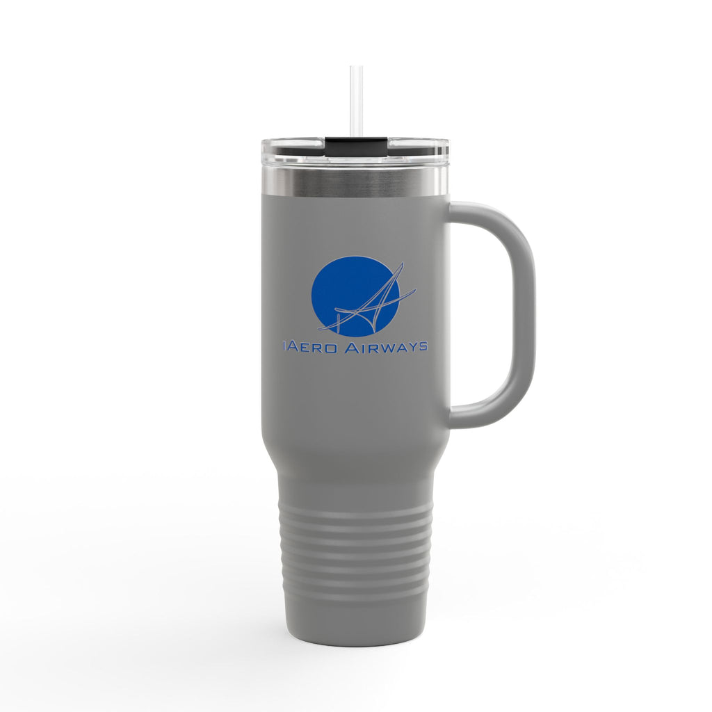 iAero Airways 40oz Insulated Travel Mug Stainless Tumbler