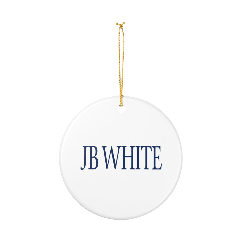 J. B. White Ceramic Ornament