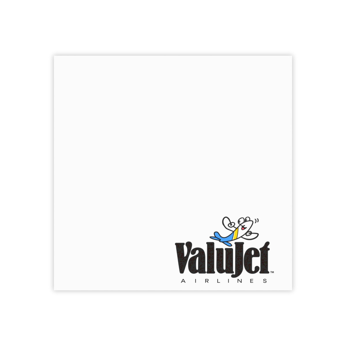 ValuJet Airlines Sticky Post-it Note Pad