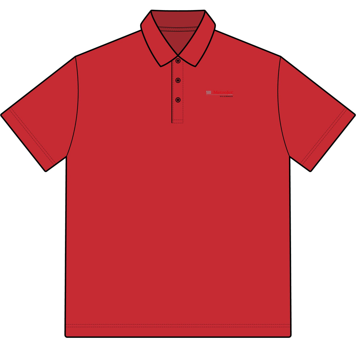 MetroJet Cotton Polo Shirt