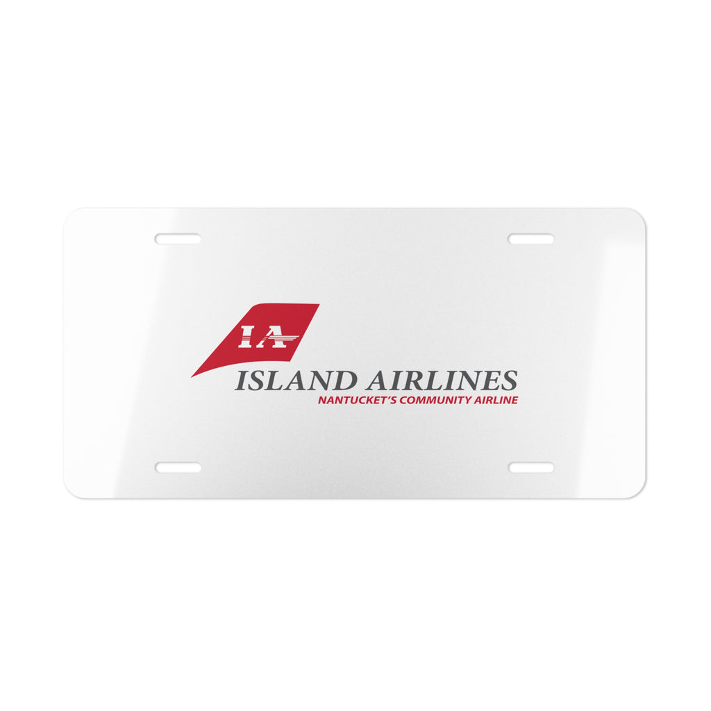 Island Airlines Vanity License Plate