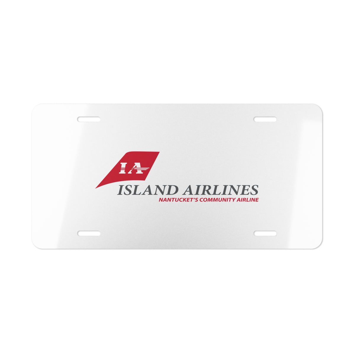 Island Airlines Vanity License Plate