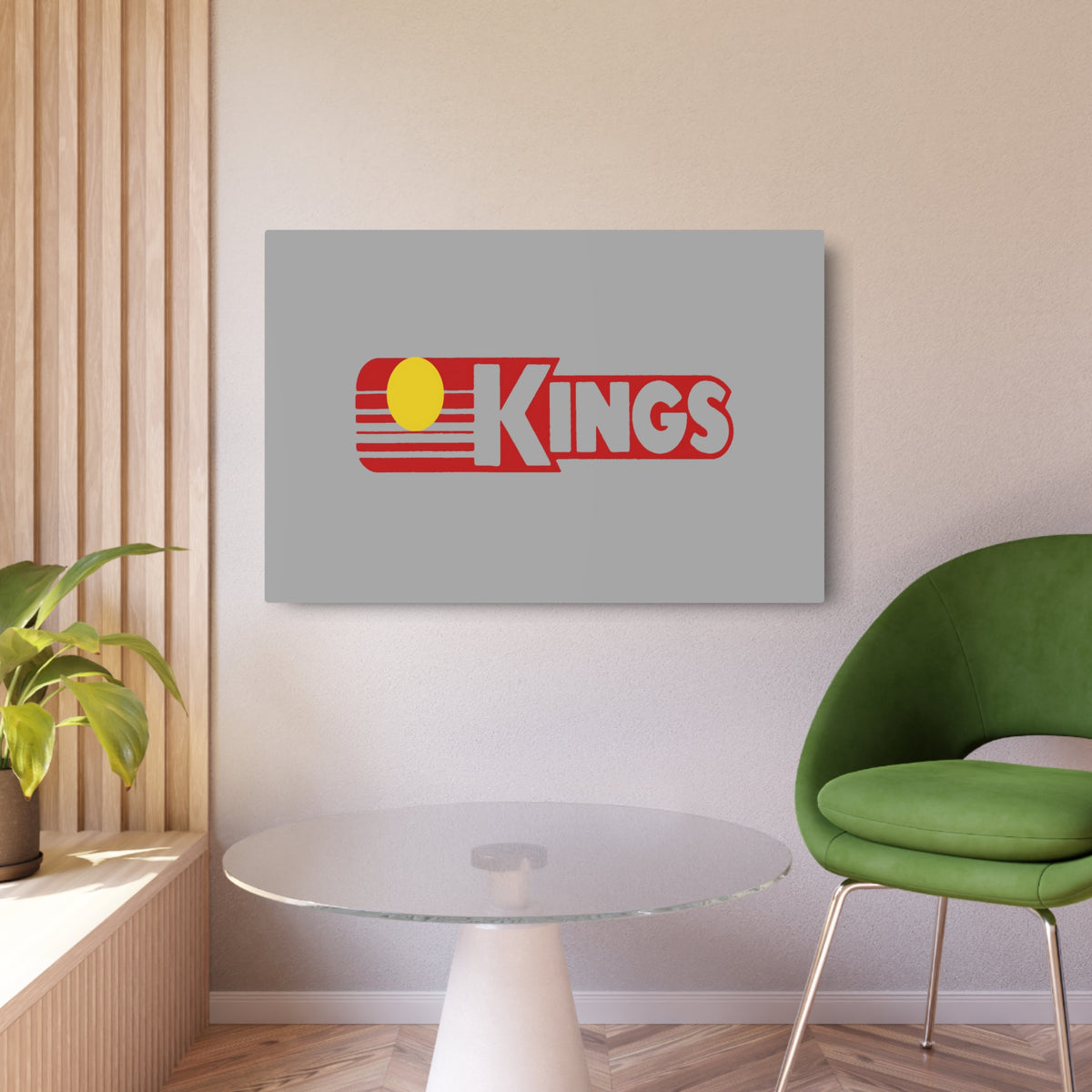 King's Department Stores Metal Sign