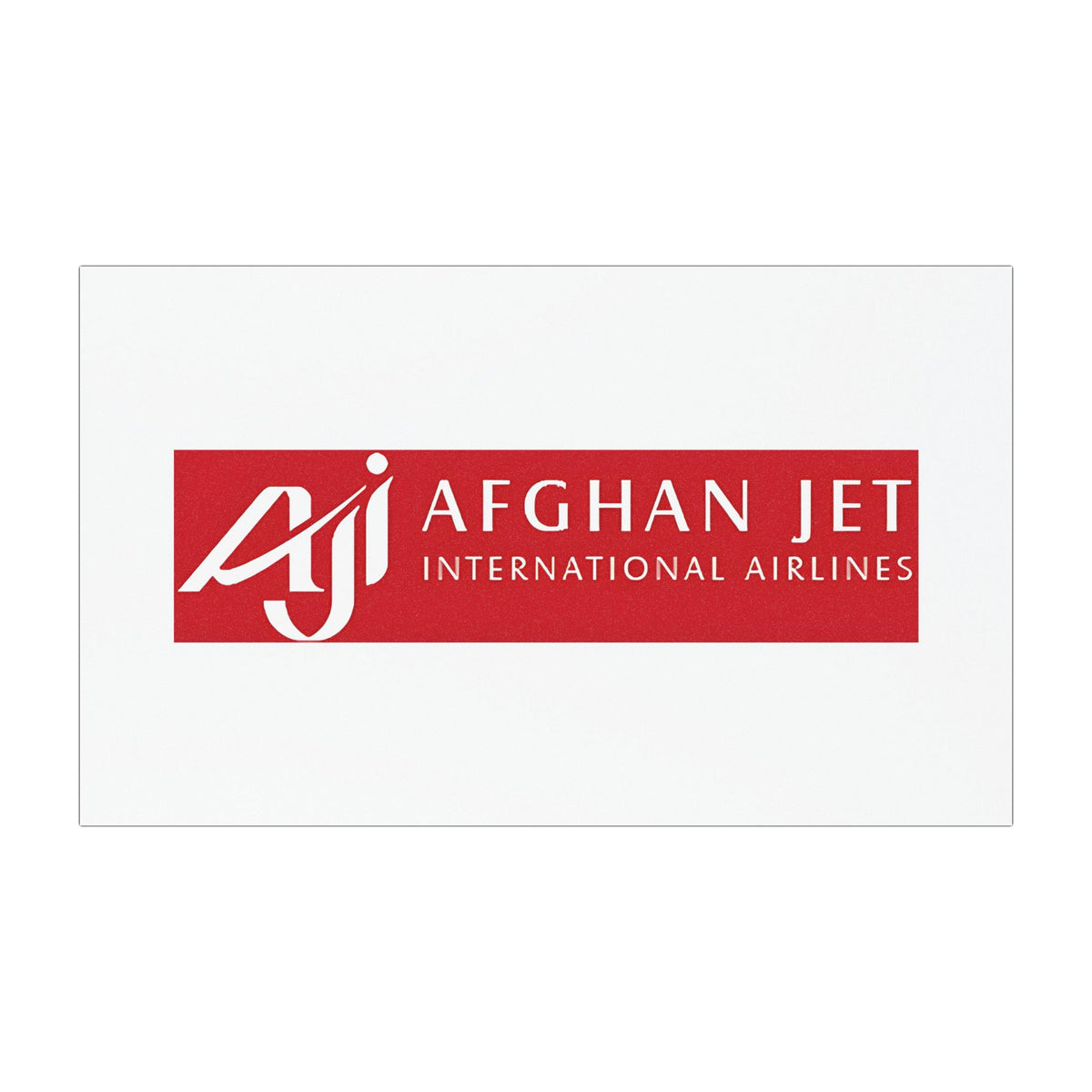 Afghan Jet International Airlines Car Magnet