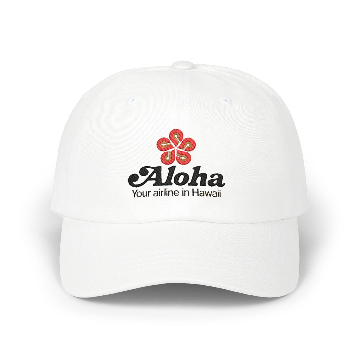 Aloha Airlines Embroidered Dad Cap Hat