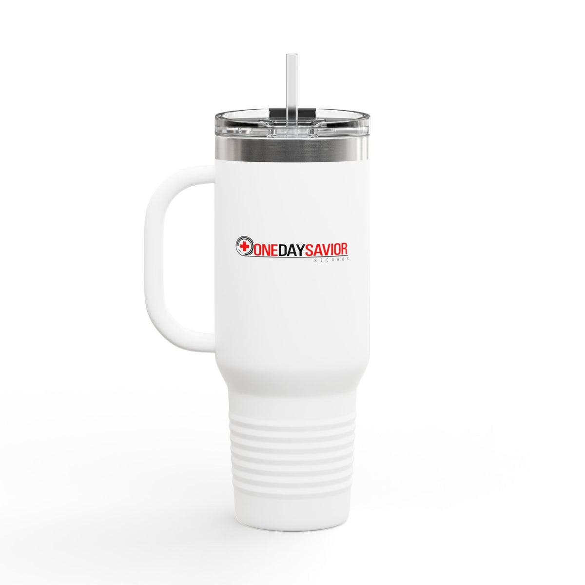 One Day Savior Recordings 40oz Insulated Travel Mug Stainless Tumbler
