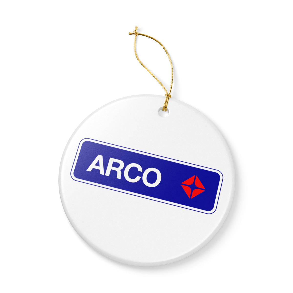 ARCO (Atlantic Richfield) Ceramic Ornament