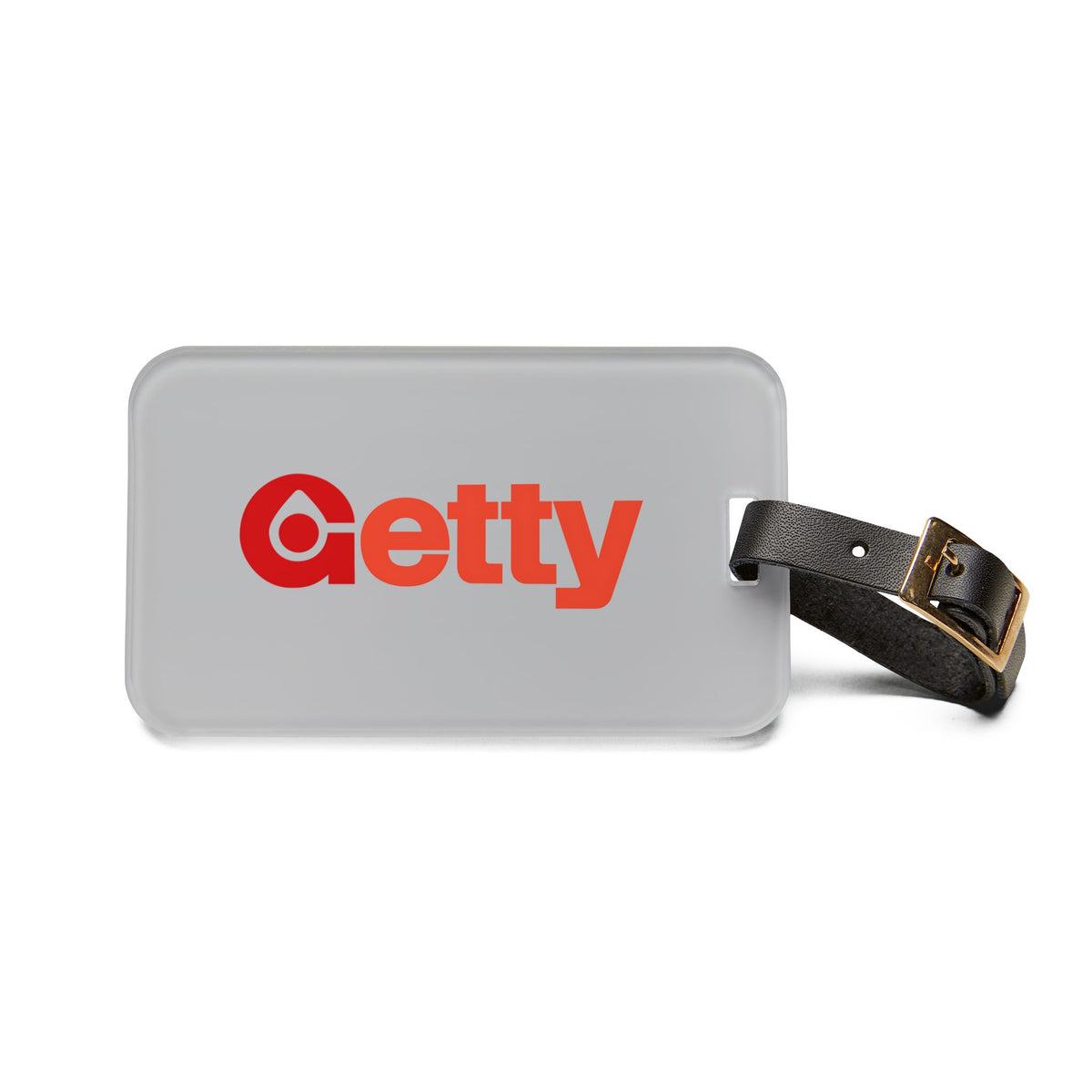 Getty Oil Luggage Tag