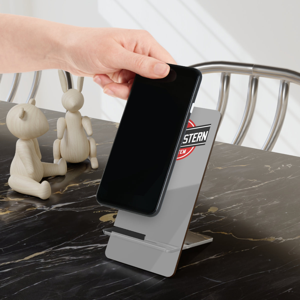Chicago and North Western Railway Foldable Mobile Phone Display Stand