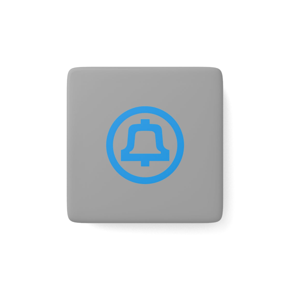 Bell System Square Porcelain Fridge Magnet