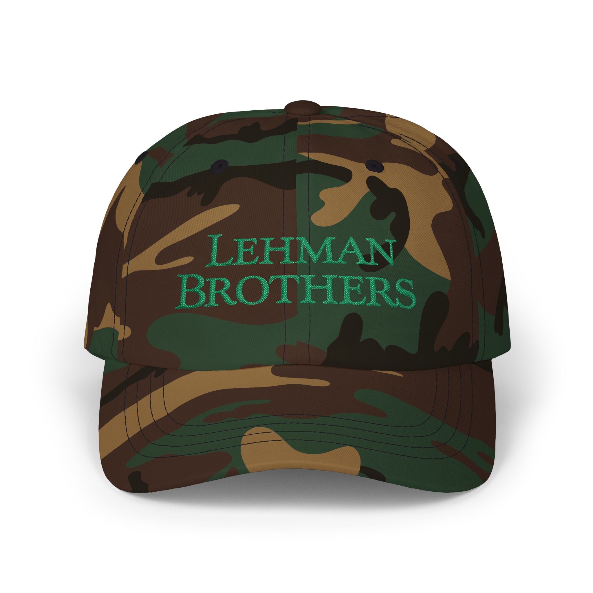 Lehman Brothers Embroidered Dad Cap Hat