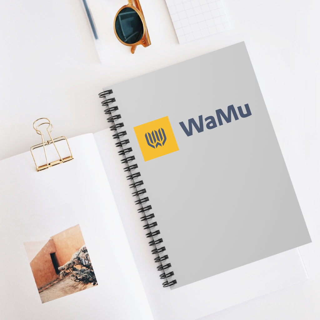 Washington Mutual (WaMu) Spiral Notebook