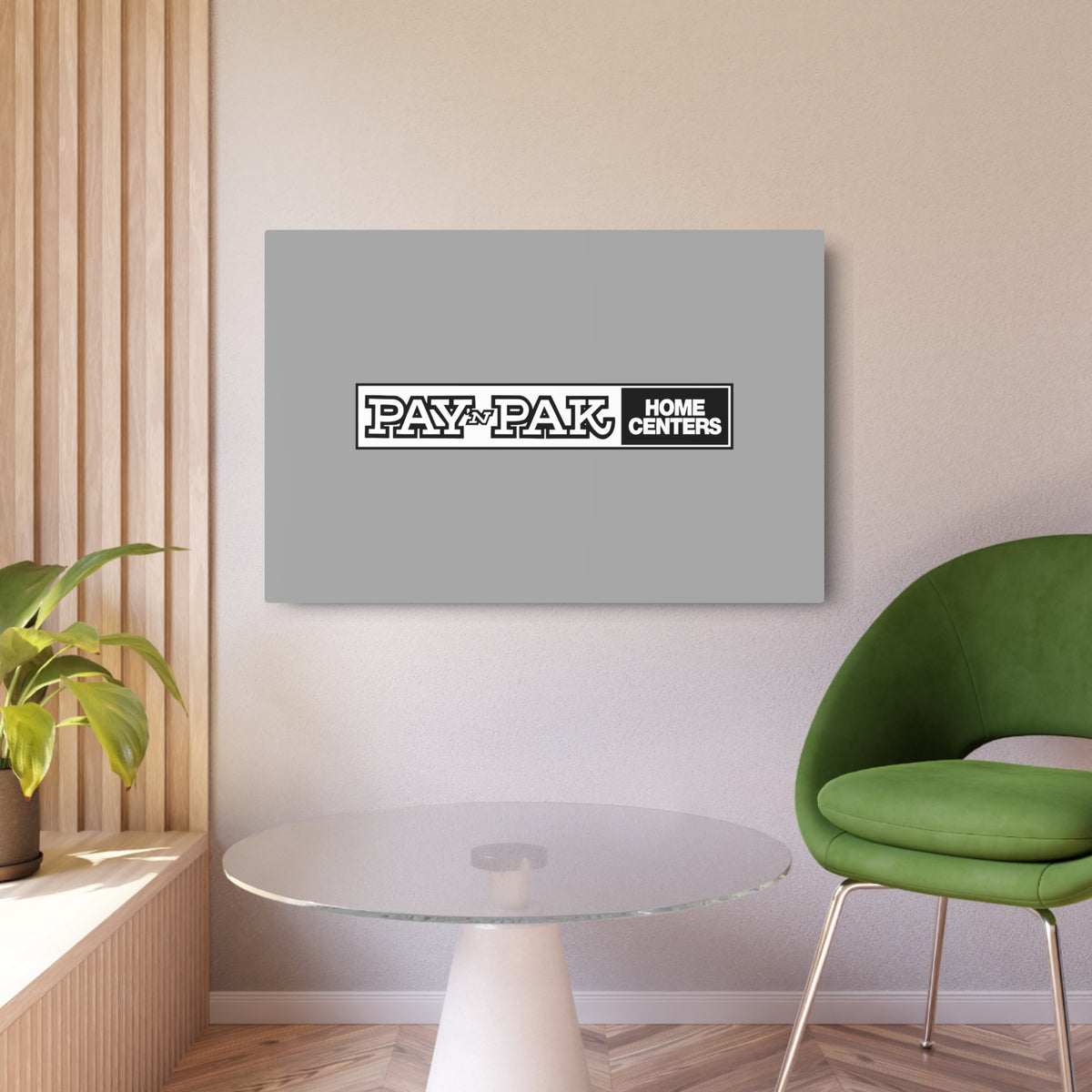 Pay 'n Pak Metal Sign