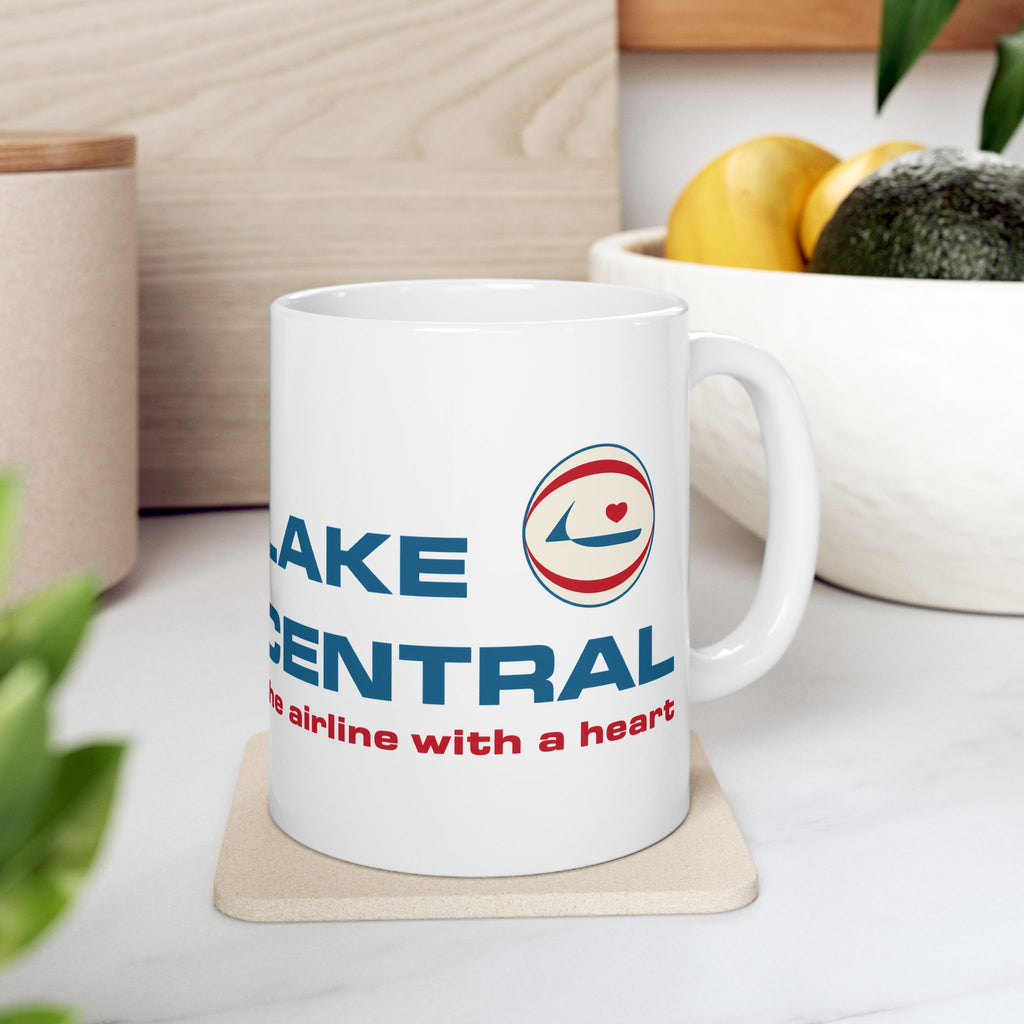 Lake Central Airlines Ceramic Coffee Mug