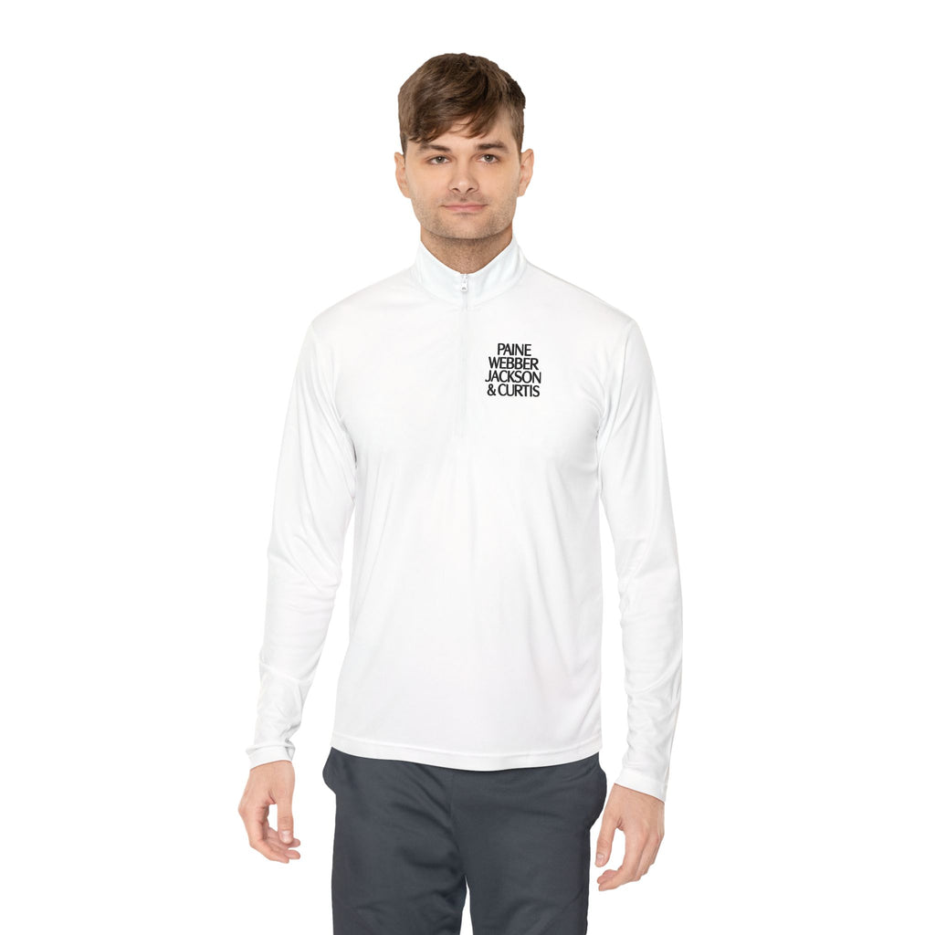 Paine Webber Jackson & Curtis Unisex Quarter Zip Pullover
