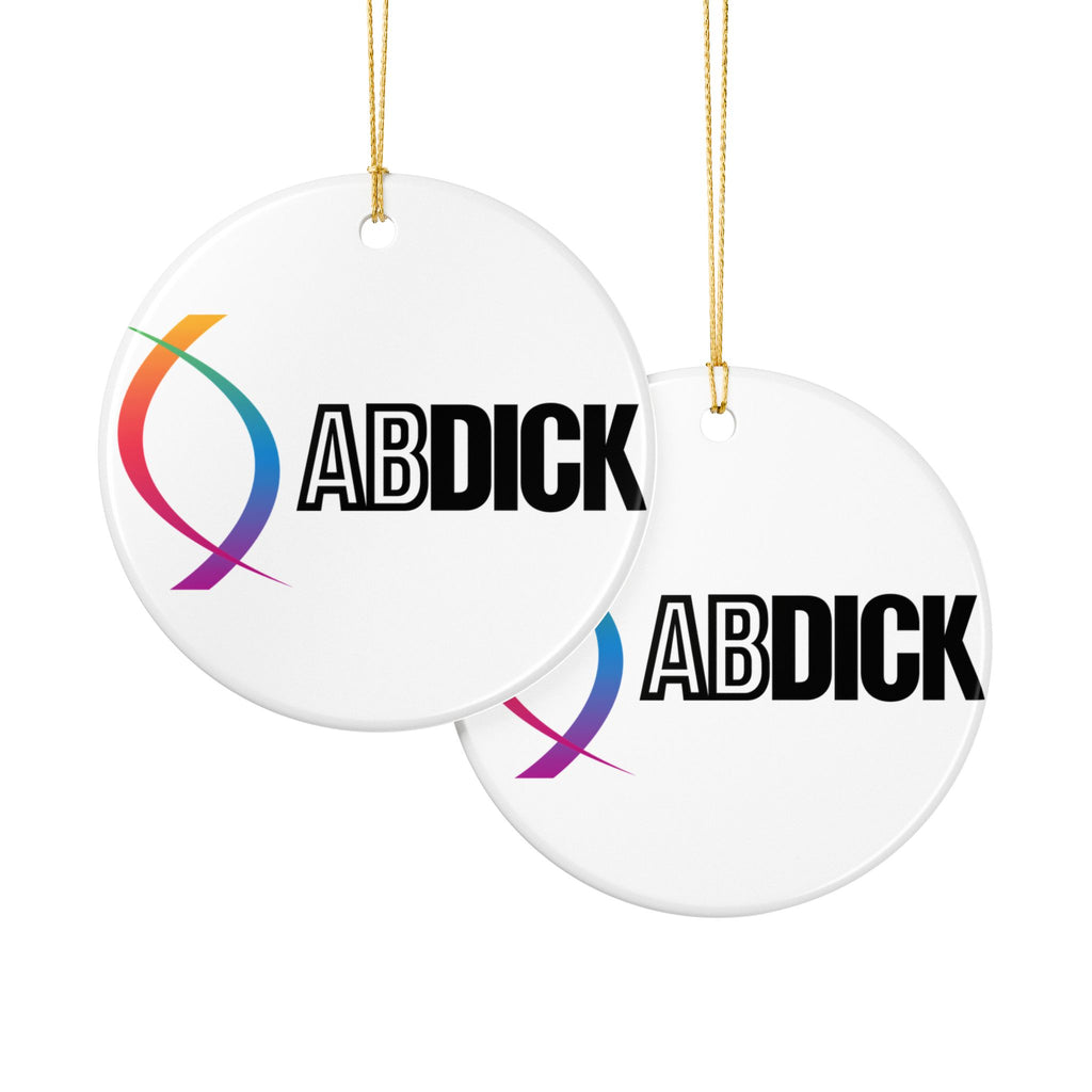 A. B. Dick Company Ceramic Ornament