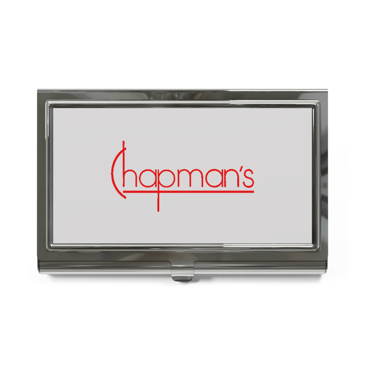 T. A. Chapman Co. Metal Business Card Holder