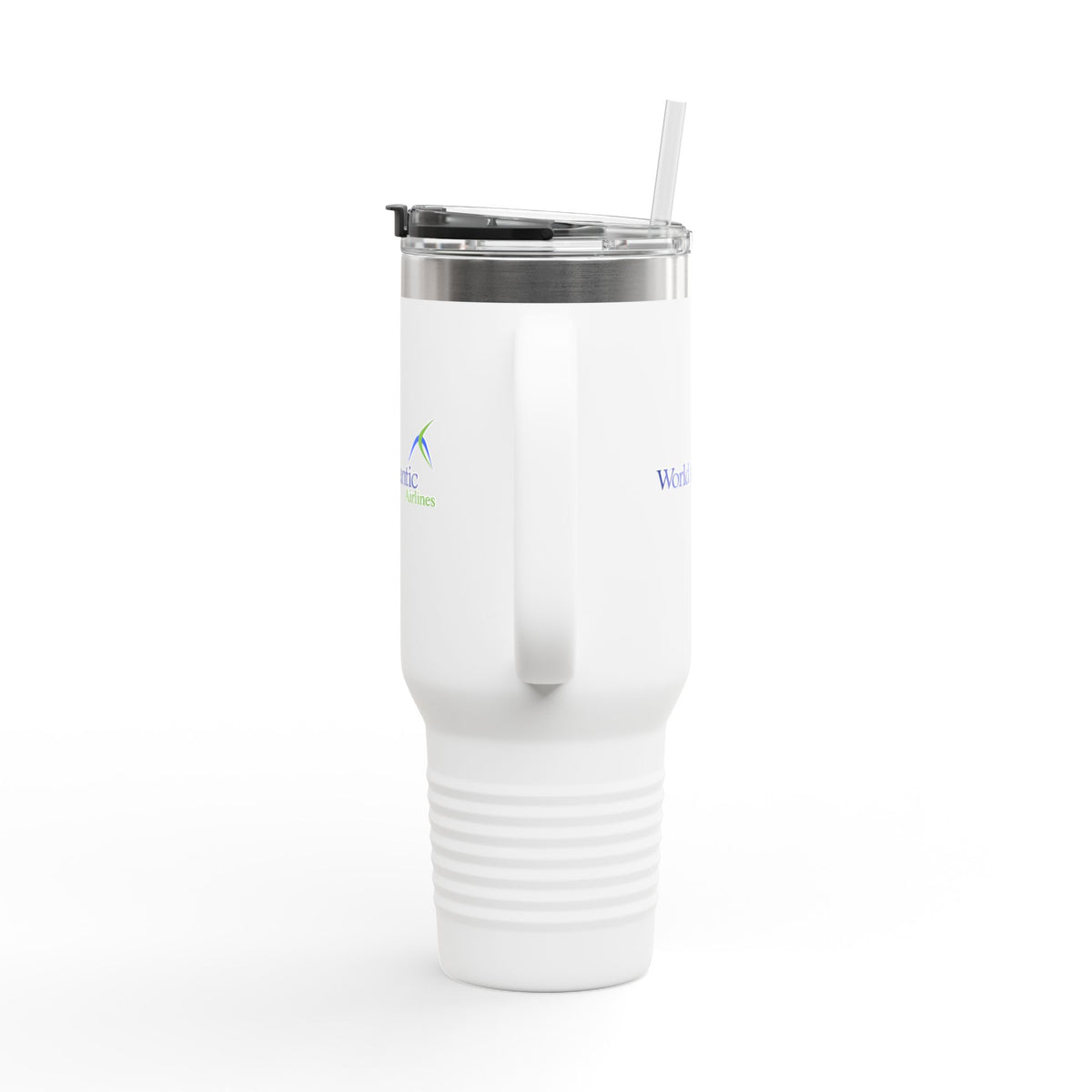 World Atlantic Airlines 40oz Insulated Travel Mug Stainless Tumbler