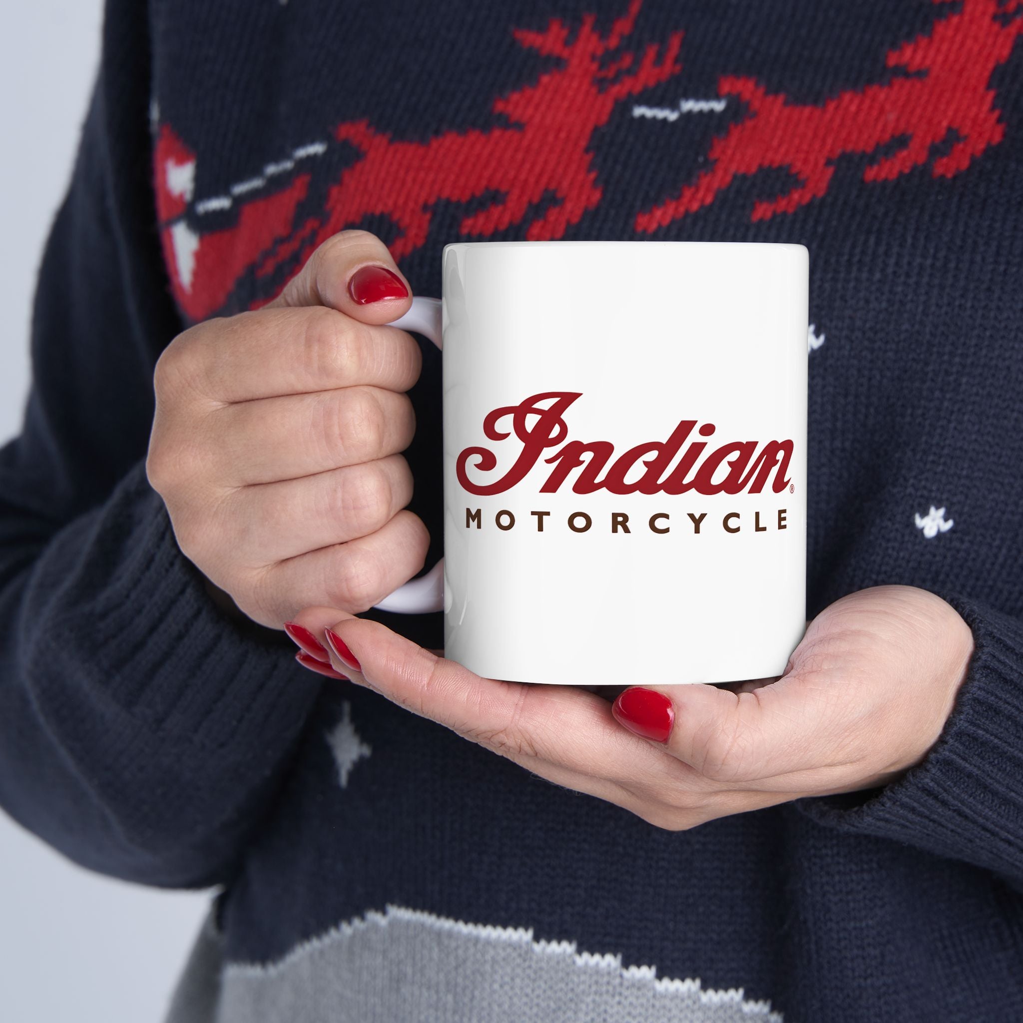 Indian Motorcycle Ceramic Mug