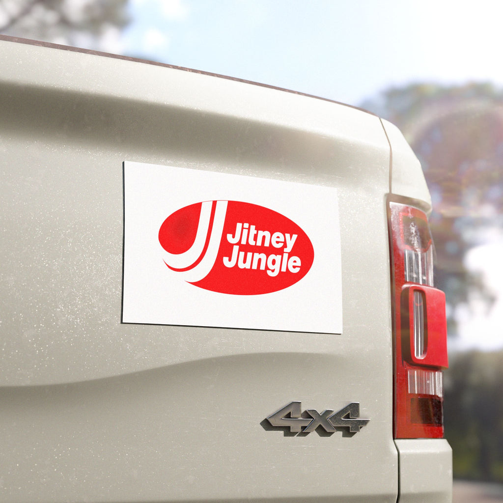 Jitney Jungle Car Magnet