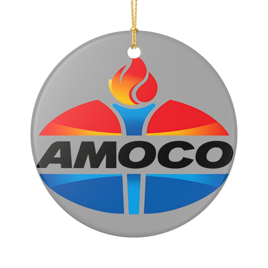 Amoco Ceramic Ornament