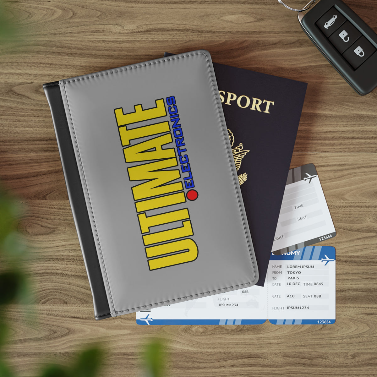 Ultimate Electronics Passport Cover