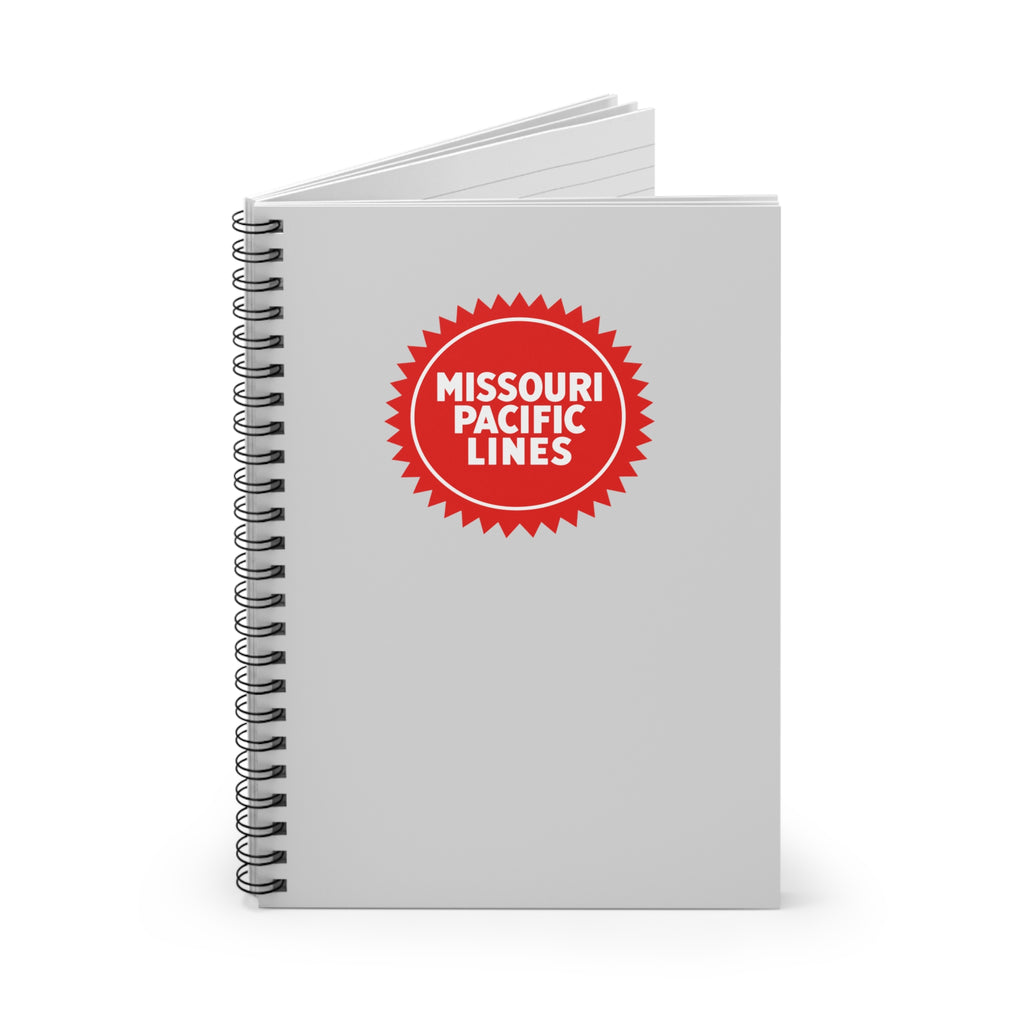 Missouri Pacific Railroad Spiral Notebook