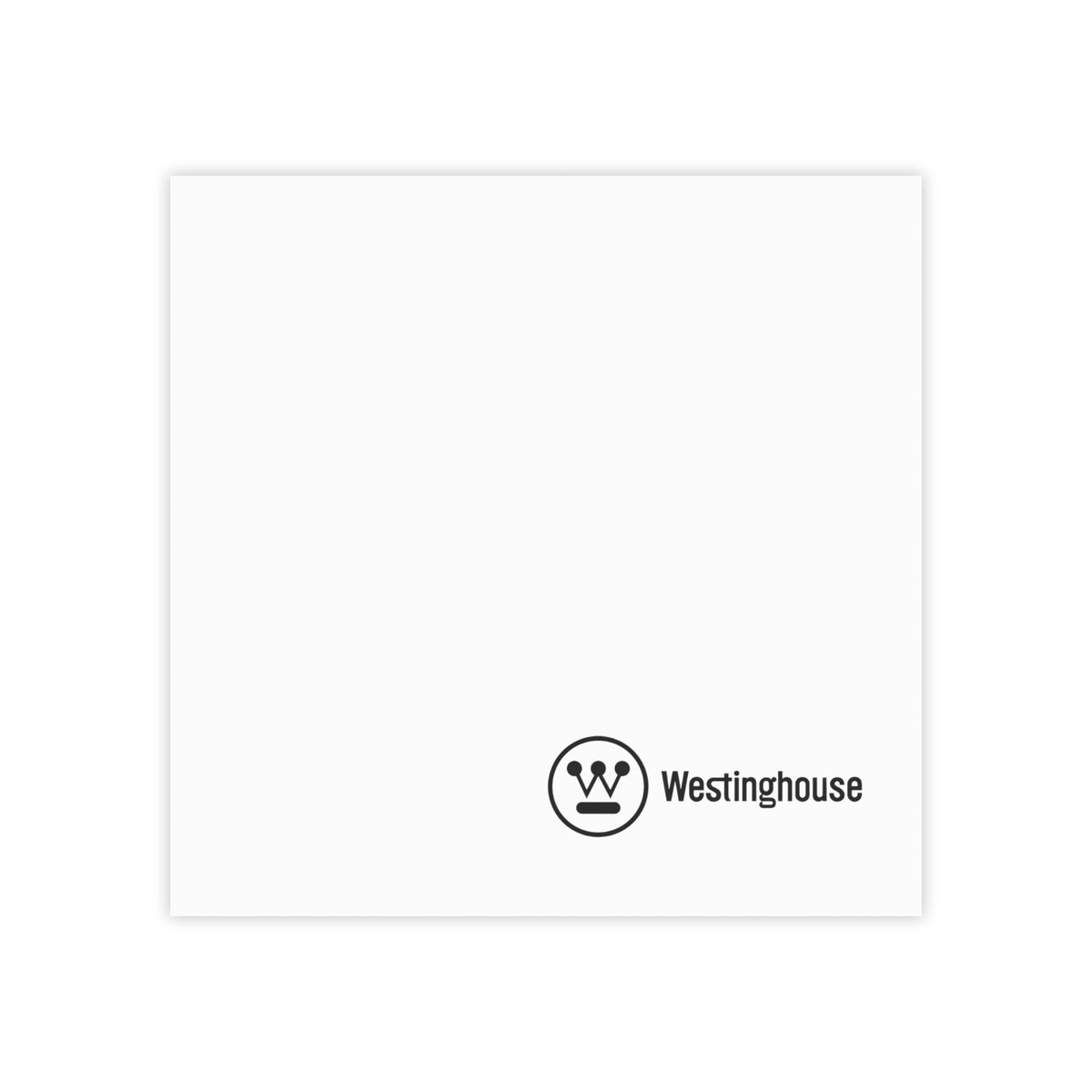Westinghouse Electric Sticky Post-it Note Pad