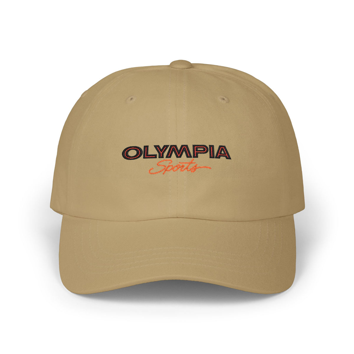 Olympia Sports Embroidered Dad Cap Hat