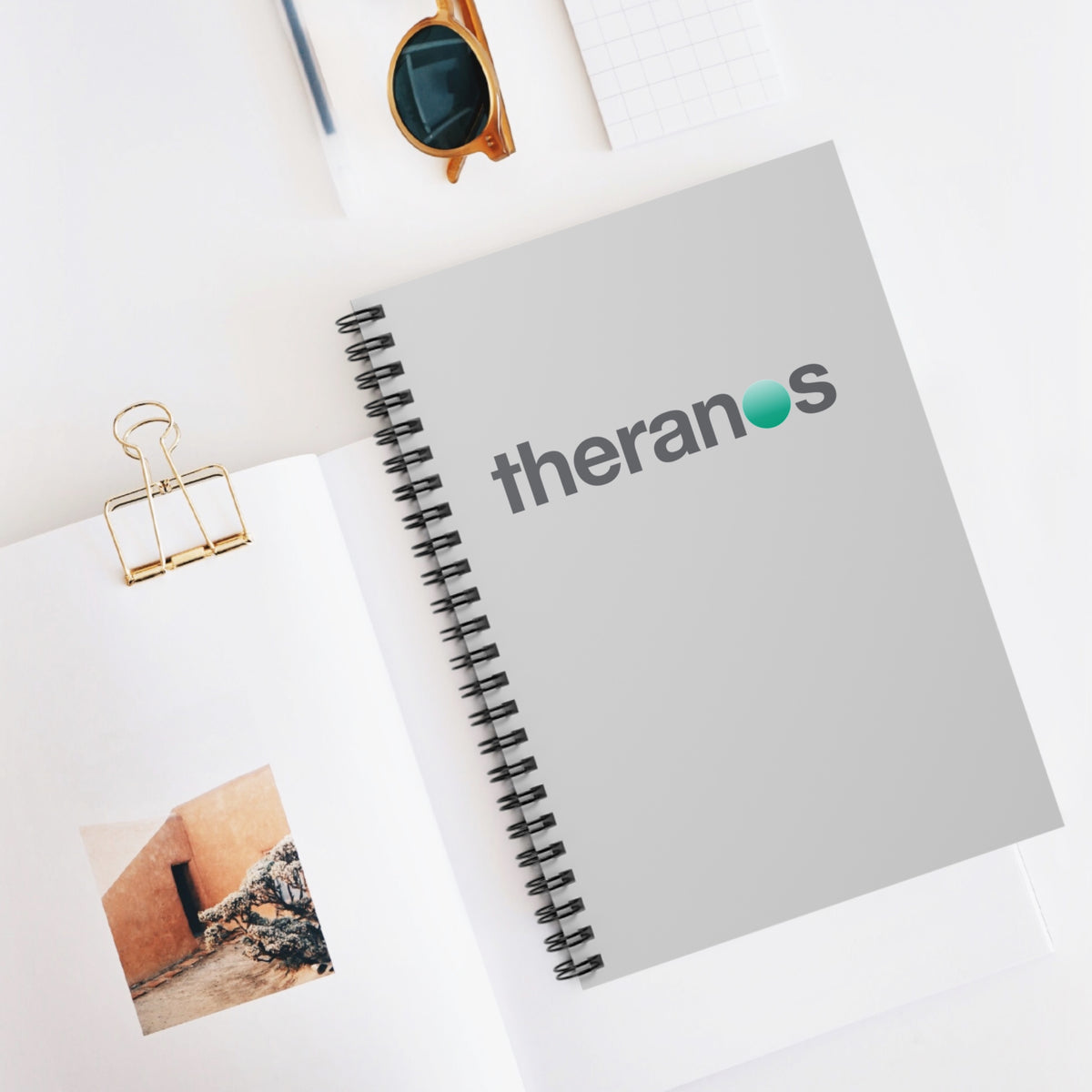 Theranos Spiral Notebook