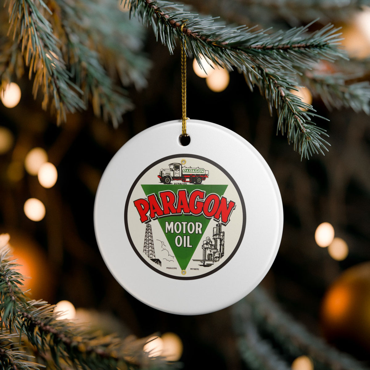 Paragon Oil Ceramic Ornament
