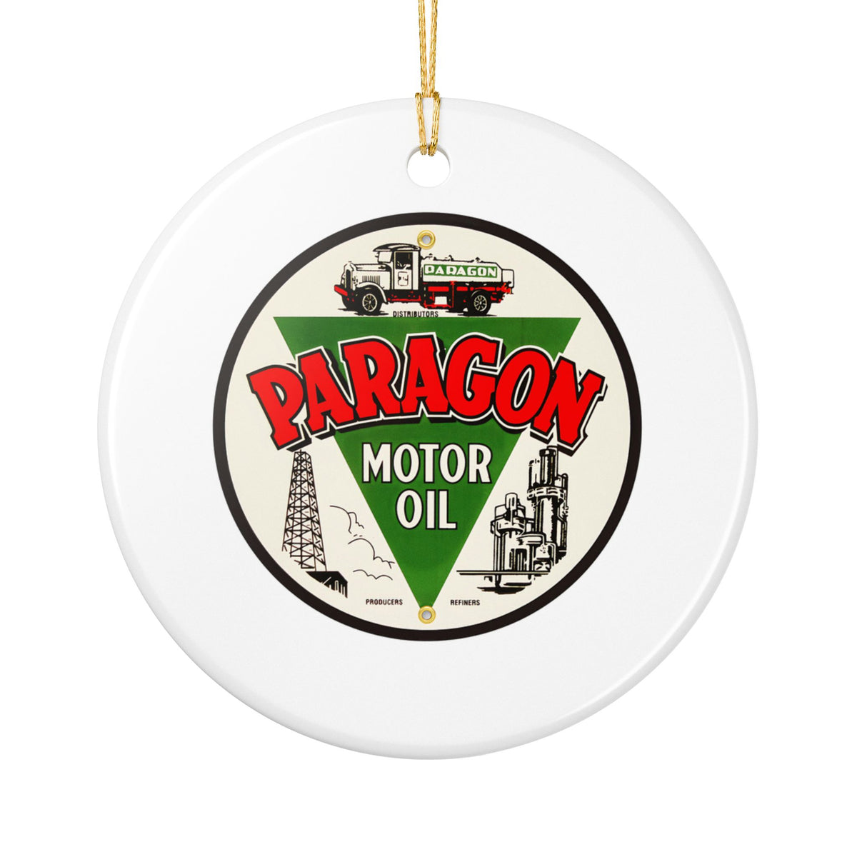 Paragon Oil Ceramic Ornament
